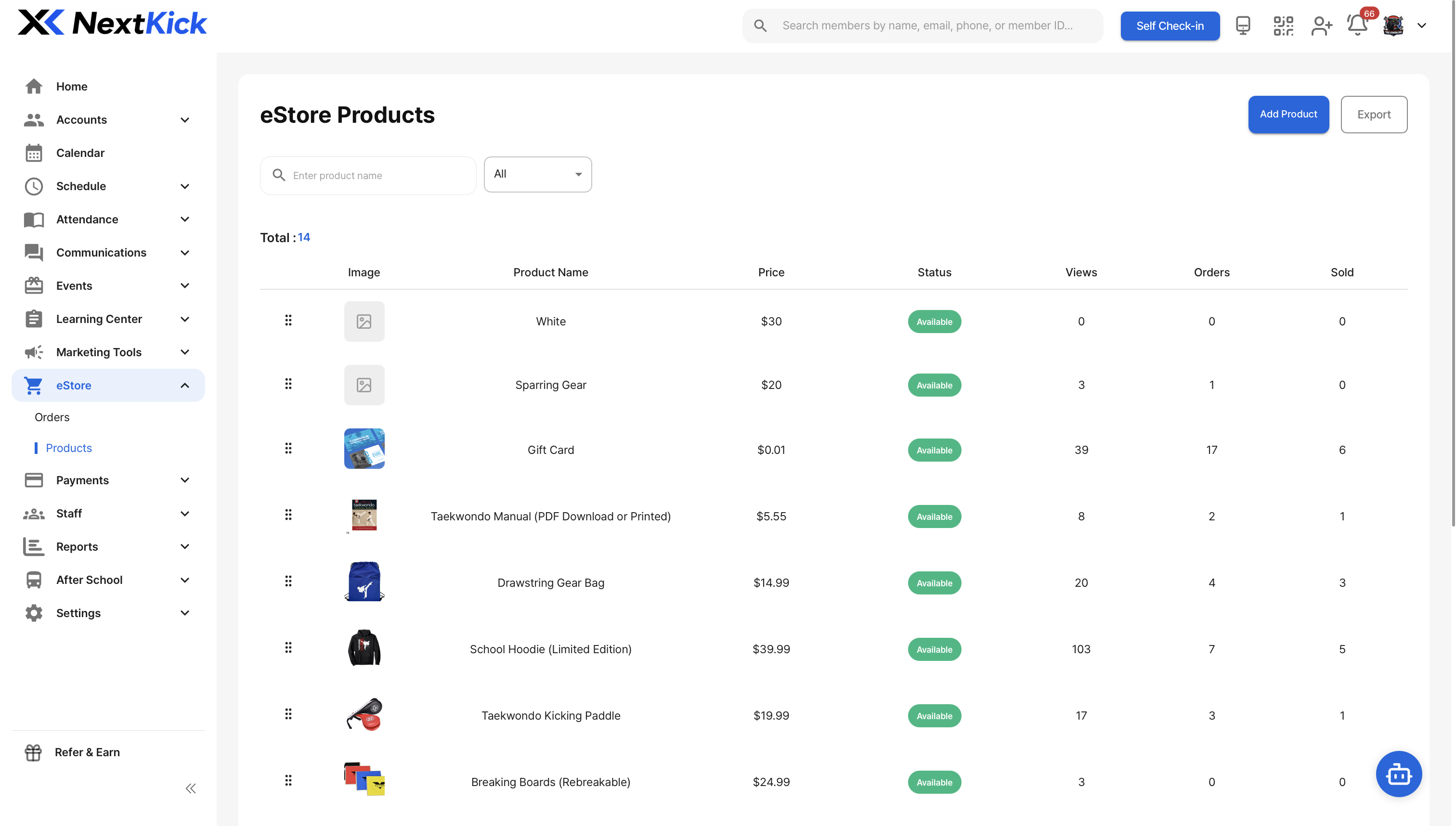 eStore