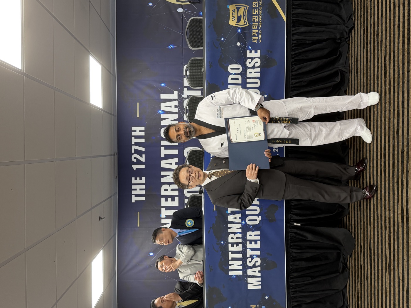 127th International Taekwondo Master Qualification Course attendee photo 93
