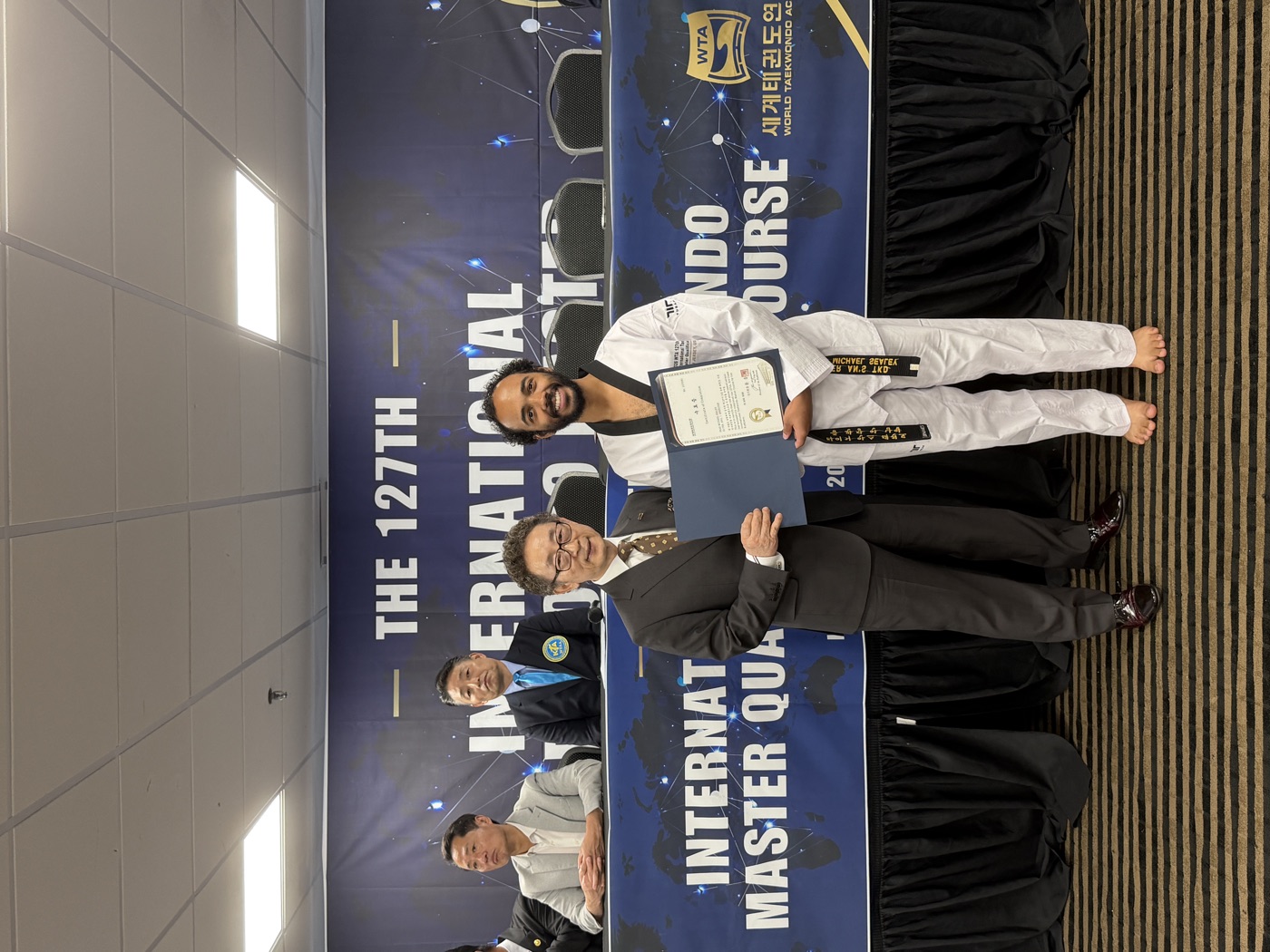 127th International Taekwondo Master Qualification Course attendee photo 105