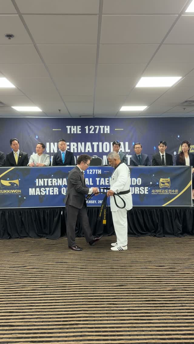 Highlight video 1 from the 127th International Taekwondo Master Qualification Course