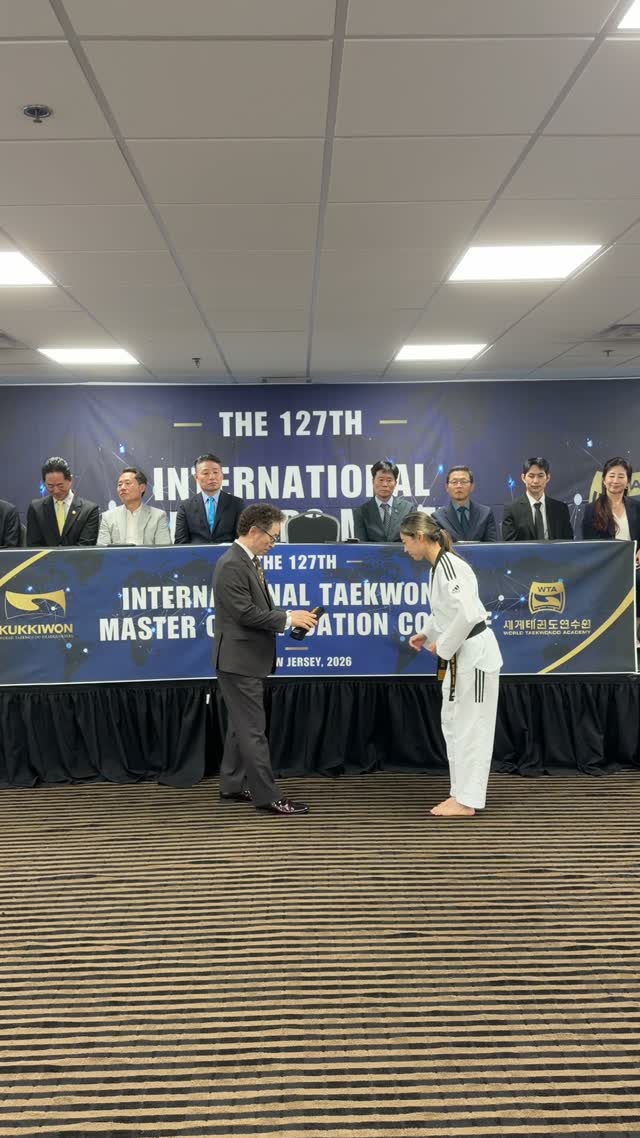 Highlight video 3 from the 127th International Taekwondo Master Qualification Course