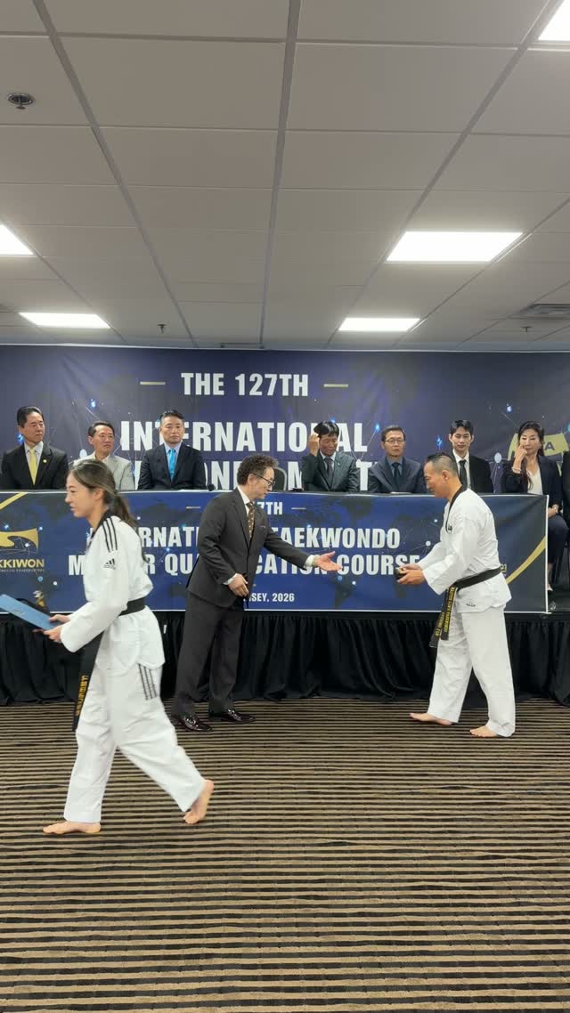 Highlight video 4 from the 127th International Taekwondo Master Qualification Course